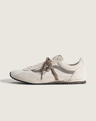 Premium Super Lowpro Trainer - Elevated Suede Cream
