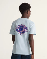 Kids Torched Logo T-Shirt - Dawn Mist Blue