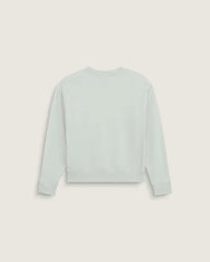 Kids Script Logo Oversized Crew Sweatshirt - Dusty Mint Green