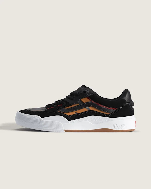 Skate 2 Wayvee Shoe - Black / Flame Red