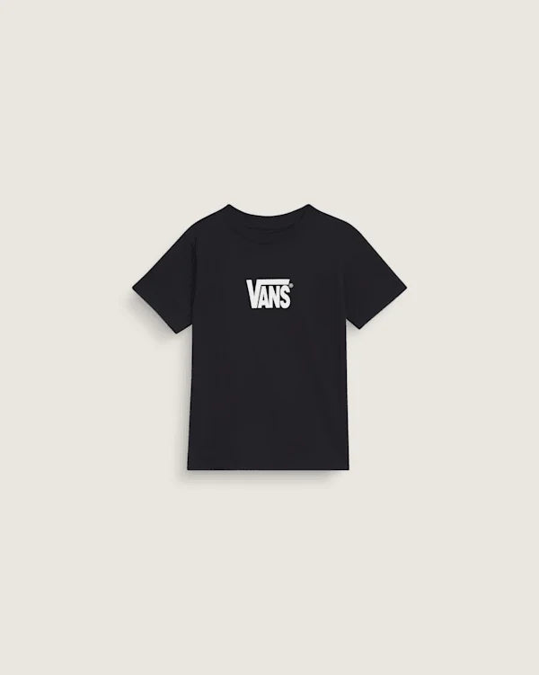 Little Kids Stretch Logo T-Shirt - Black