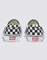 Customs Classic Slip-On Checkerboard Wide Shoe - Customs