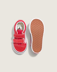 Toddler Old Skool V Shoe - Racing Red / True White
