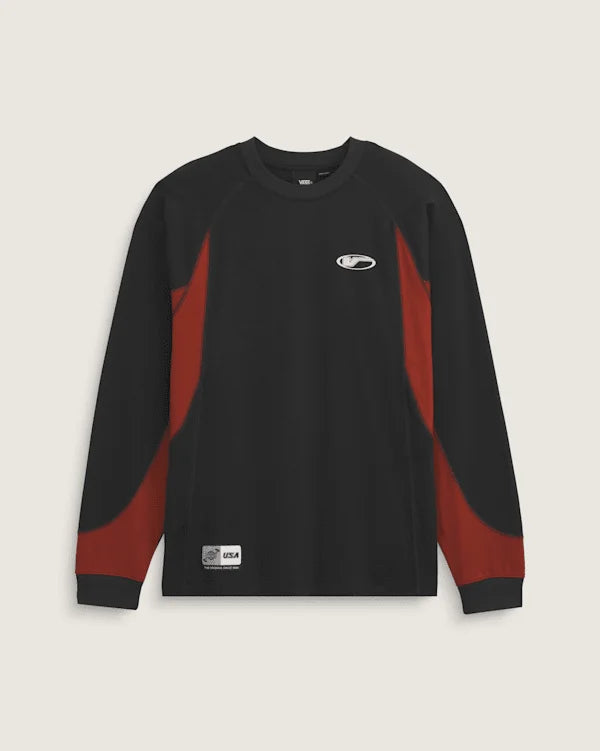Retro Sport Long Sleeve T-Shirt - Black