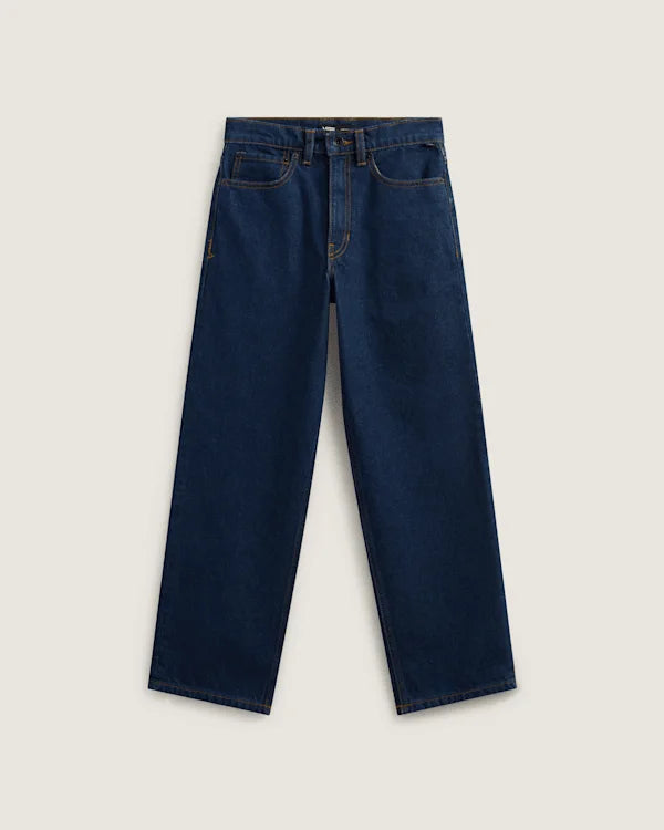 Kids Check-5 Loose Denim Pants - Midnight Blue