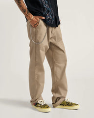 Authentic Chino Relaxed Pants - Desert Taupe Brown