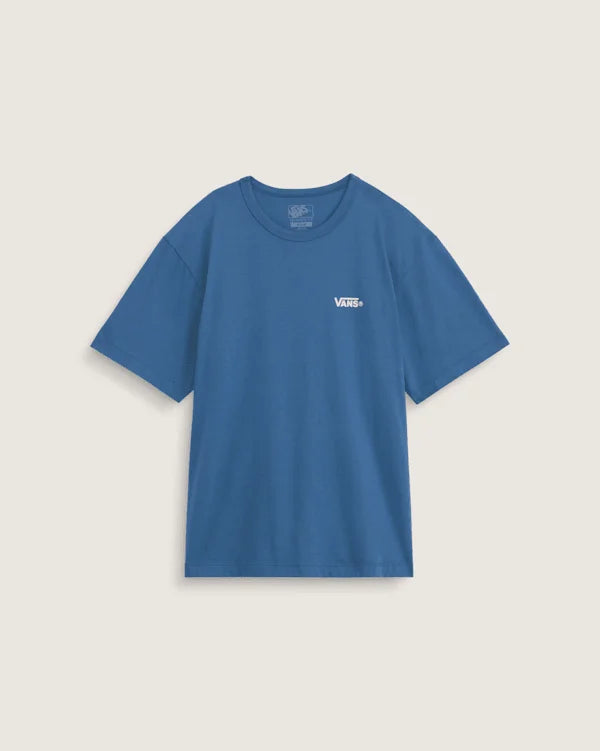 Left Chest Logo Shrunken T-Shirt - True Navy Blue