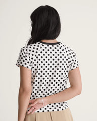 Gracie Raglan T-Shirt - Blanc De Blanc White