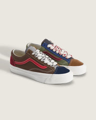 Premium Old Skool 36 Shoe - Color Block Green / Brown / Blue