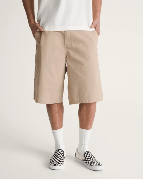 Authentic Chino Loose Shorts - Incense Brown