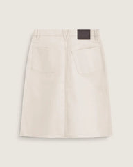 Canvas Midi Skirt - Natural Seed Beige