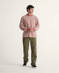 Authentic Chino Straight Pants - Mossy Olive Green