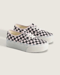 Authentic Checkerboard Platform Shoe - Checkerboard Pale Petal Pink/Black