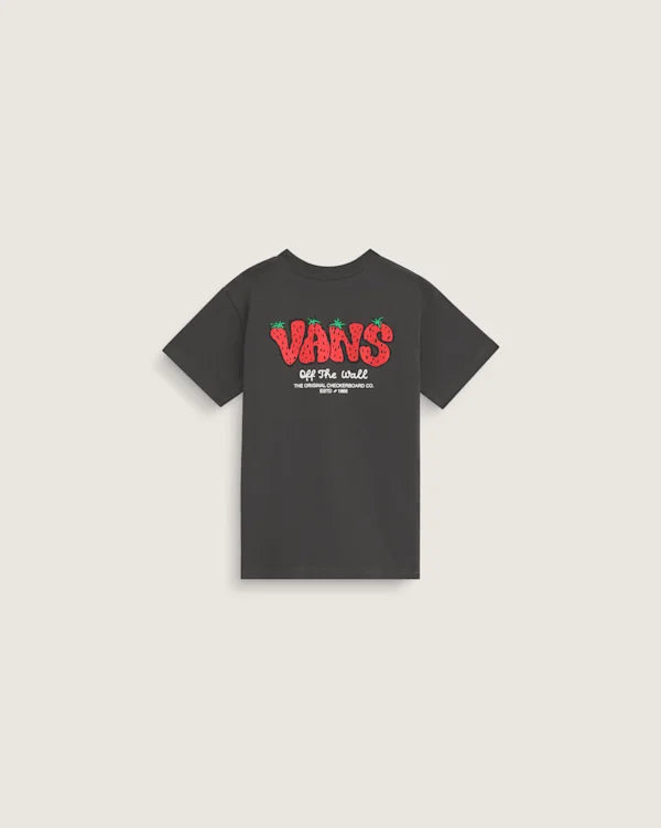 Little Kids Zoe Zoes Fresh Pick T-Shirt - Faded Black