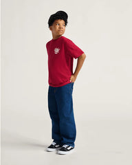 Kids Check-5 Loose Denim Pants - Midnight Blue