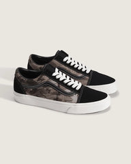 Old Skool Shoe - Camo Olive Green / Black