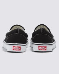 Classic Slip-On Wide Shoe - Black