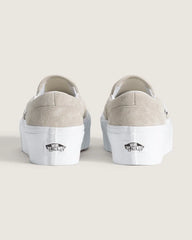 Classic Slip-On Platform Shoe - Oatmeal Beige