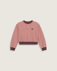 Kids Molley Long Sleeve Henley - Pale Petal Pink
