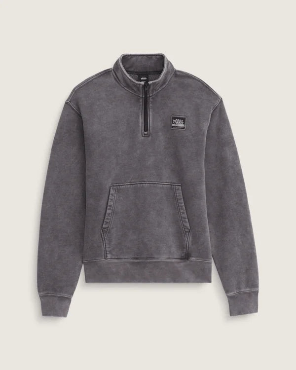 Quarter Zip Sweatshirt - Black