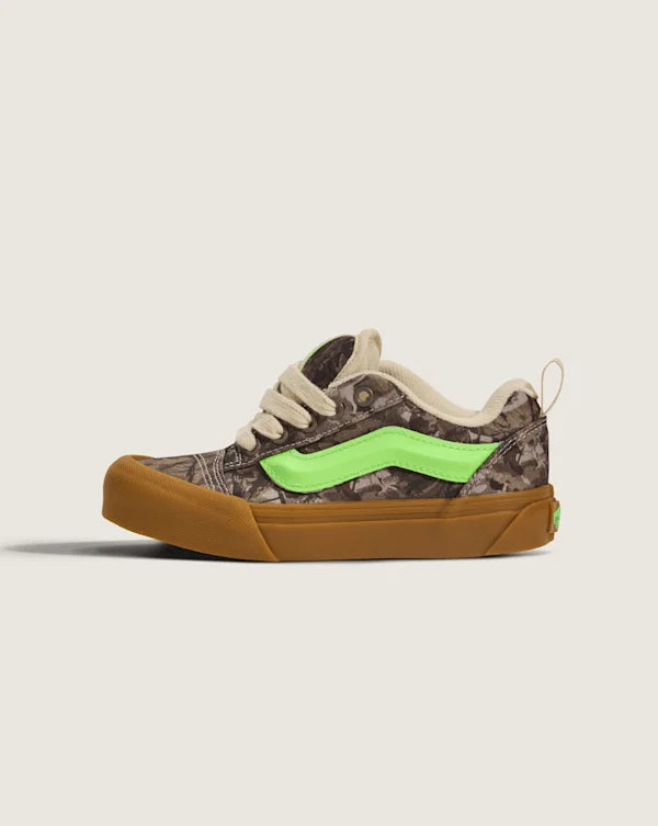 Little Kids Knu Skool Shoe - Camo Gecko Green