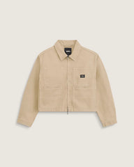 Emily Boxy Workwear Jacket - Incense Brown