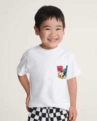 Little Kids Yolo Penguin T-Shirt - White