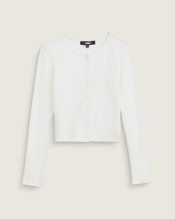 Long Sleeve Button Up Shirt - Marshmallow White