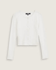 Long Sleeve Button Up Shirt - Marshmallow White