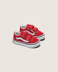 Toddler Old Skool V Shoe - Racing Red / True White