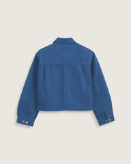 Emily Boxy Workwear Jacket - True Navy Blue