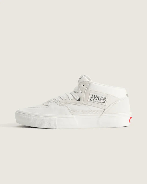 Skate Half Cab Shoe - Marshmallow White