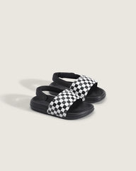 Toddler La Costa V Slide - Checkerboard Black / True White