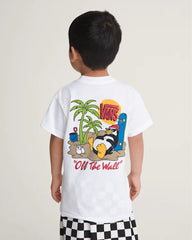 Little Kids Yolo Penguin T-Shirt - White
