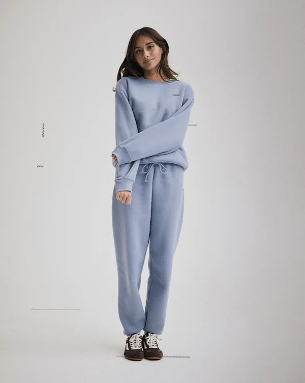 Salton Crew Sweatshirt - Glacial Slate Blue