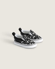 Toddler Classic Slip-On V Shoe - Glow-in-the-Dark / Black