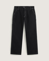 Chore Mid Rise Straight Pants - Black