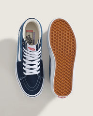 Skate Sk8-Hi Shoe - Navy Blue / White