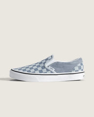 Classic Slip-On Checkerboard Shoe - Checkerboard Light Blue