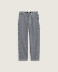 Kids Drill Chore Carpenter Loose Stripe Pants - Indigo