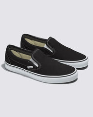 Classic Slip-On Wide Shoe - Black