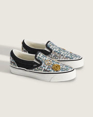 Premium Classic Slip-On Shoe - Black / White