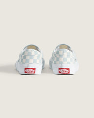 Little Kids Classic Slip-On Checkerboard Shoe - Checkerboard Dawn Mist Blue