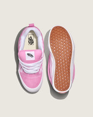 Little Kids Knu Skool Checkerboard Shoe - Checkerboard Prism Pink / True White