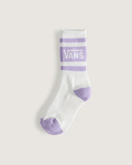 Kids Vans Drop V Crew Socks - Soft Orchid Purple