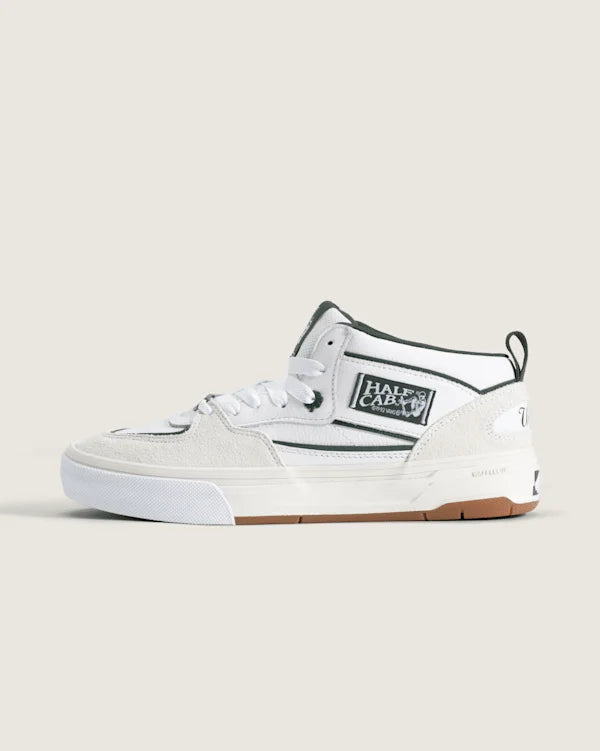 Skate Half Cab Wafflecup Shoe - Una Farrar Utility Block Blanc De Blanc