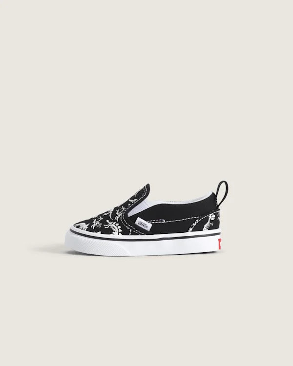 Toddler Classic Slip-On V Shoe - Glow-in-the-Dark / Black