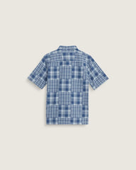 Kids Larkspur Plaid Shirt - True Navy Blue
