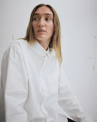 Lawson Solid Oxford Long Sleeve Shirt - White