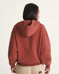 Salton Washed Pullover Hoodie - Poppy Ember Red